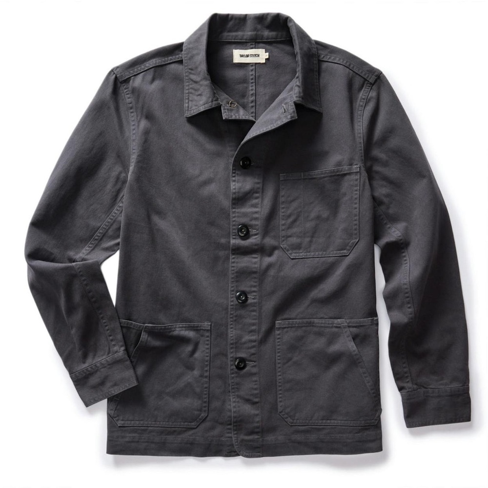 Taylor Stitch Charcoal Ojai Chore Jacket